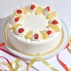 Pineapple Cake 1 Kg Eggless