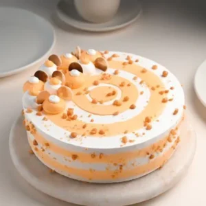 Butterscotch Symphony Cream Cake