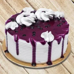 Midnight Blueberry Cake