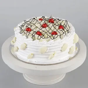 Flavourful White Forest Cake- 1 Kg