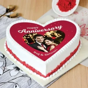 Red Velvet Photo Cake