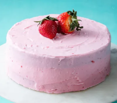 Strawberry Cream Cake