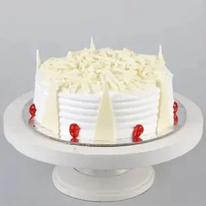 Delightful White Forest Cake