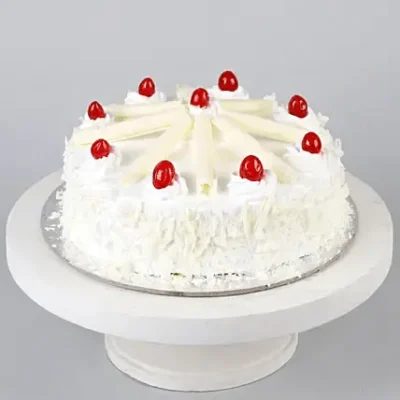 White Forest Cake