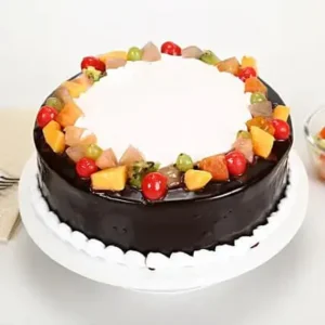 Fruit Chocolate Cake