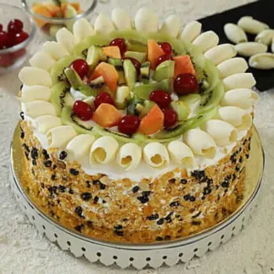 Celestial Vanilla Dryfruit Cake