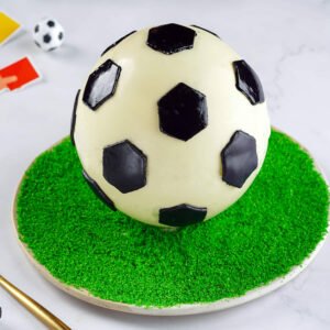 Football Pinata Cake