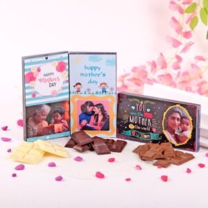 Personalised Mothers Day Triple Chocolate Combo