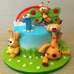 Cute Baby Tv Cake