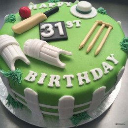 Cricket Fever Cake