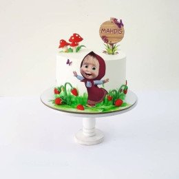 Masha Forest Feast Cake