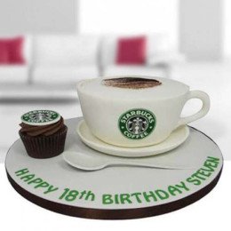 Forever Starbucks Cake