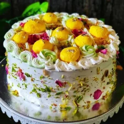 Rasmalai Flavourful Cream Cake- 2 Kg