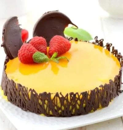 Rich Pineapple Mousse Cake 1 Kg