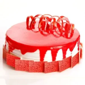 Tempting Strawberry Mousse Cake 1 Kg